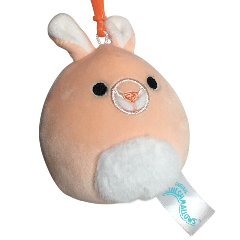 3” Quinn the Kangaroo Squishmallow Clip